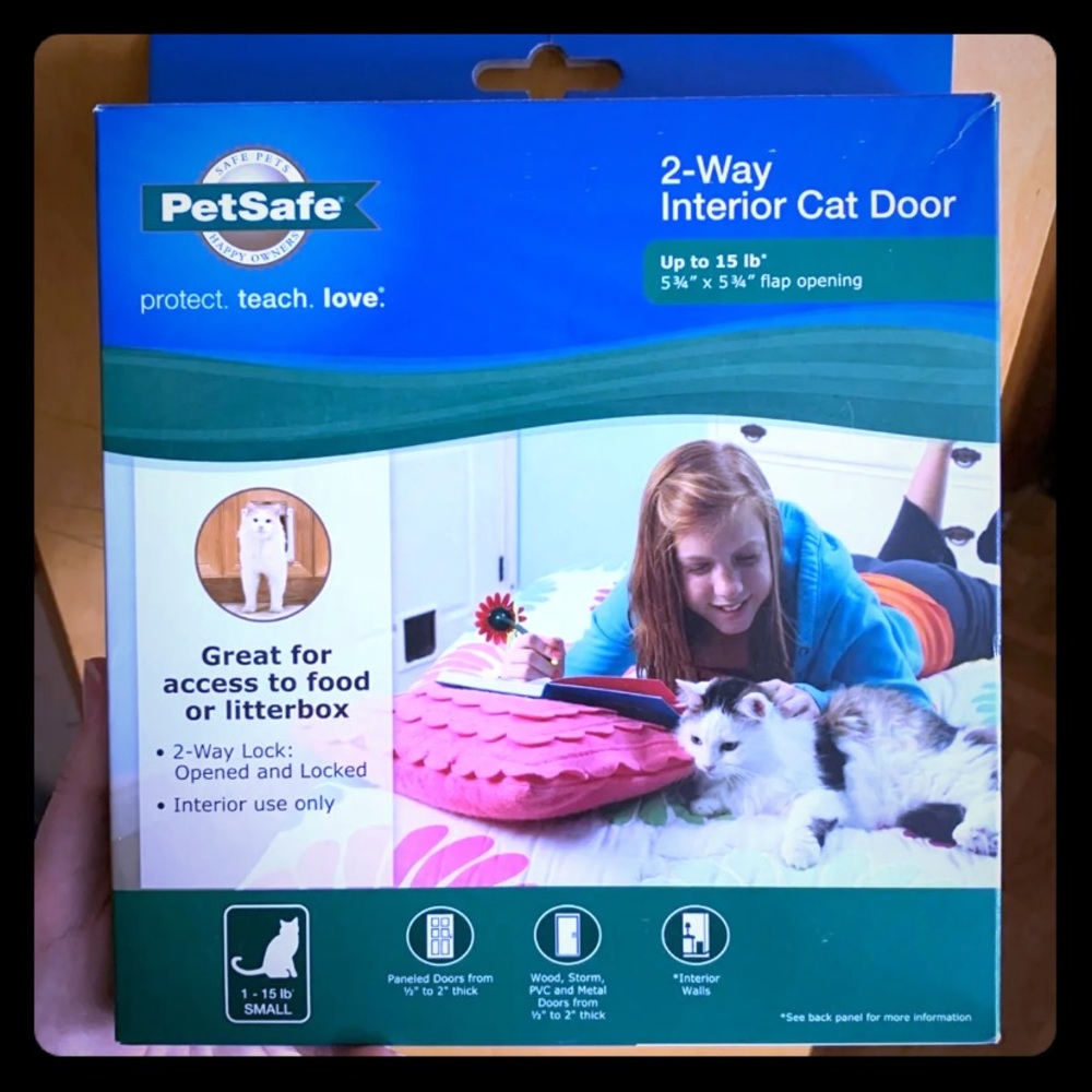 2 way cat door